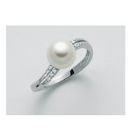 Anello Miluna Donna in Oro bianco Perla PLI1597 - PLI1597
